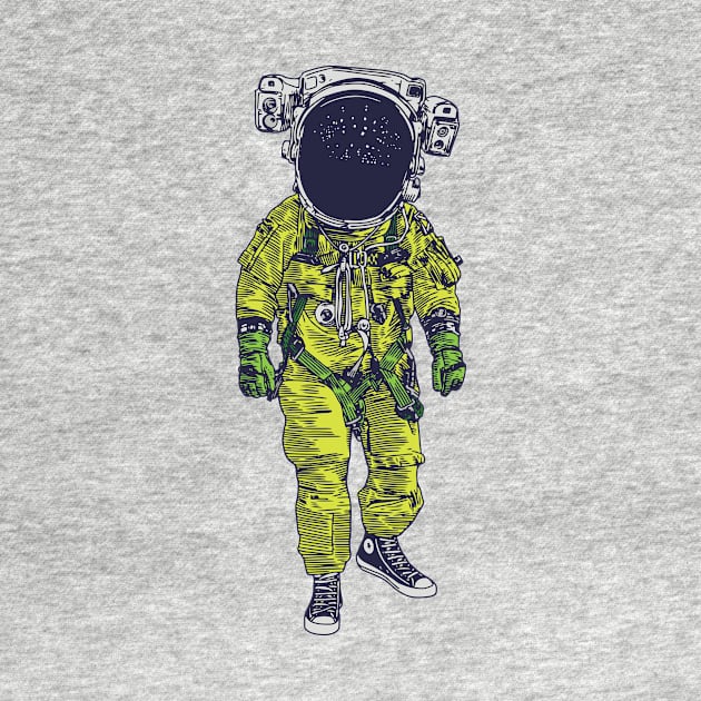 Astronaut on Sneakers by jafaris